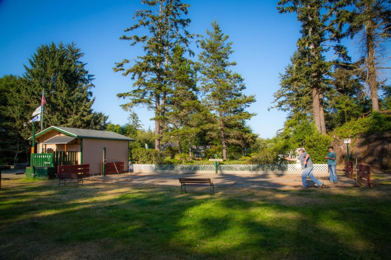 Long Beach Camping Resort Yurt 8 Oceanview Buitenkant foto
