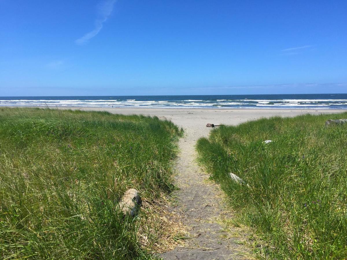 Long Beach Camping Resort Yurt 8 Oceanview Buitenkant foto